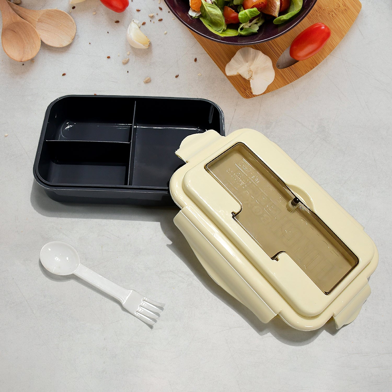 2809 Lunch Box Flex Lock Plastic Liner Lunch Container, Portable Tableware Set for Kid Adult Student Children Keep Food Warm 2809 Lunch Box Flex Lock Plastic Liner Lunch Container, Portable Tableware Set for Kid Adult Student Children Keep Food Warm